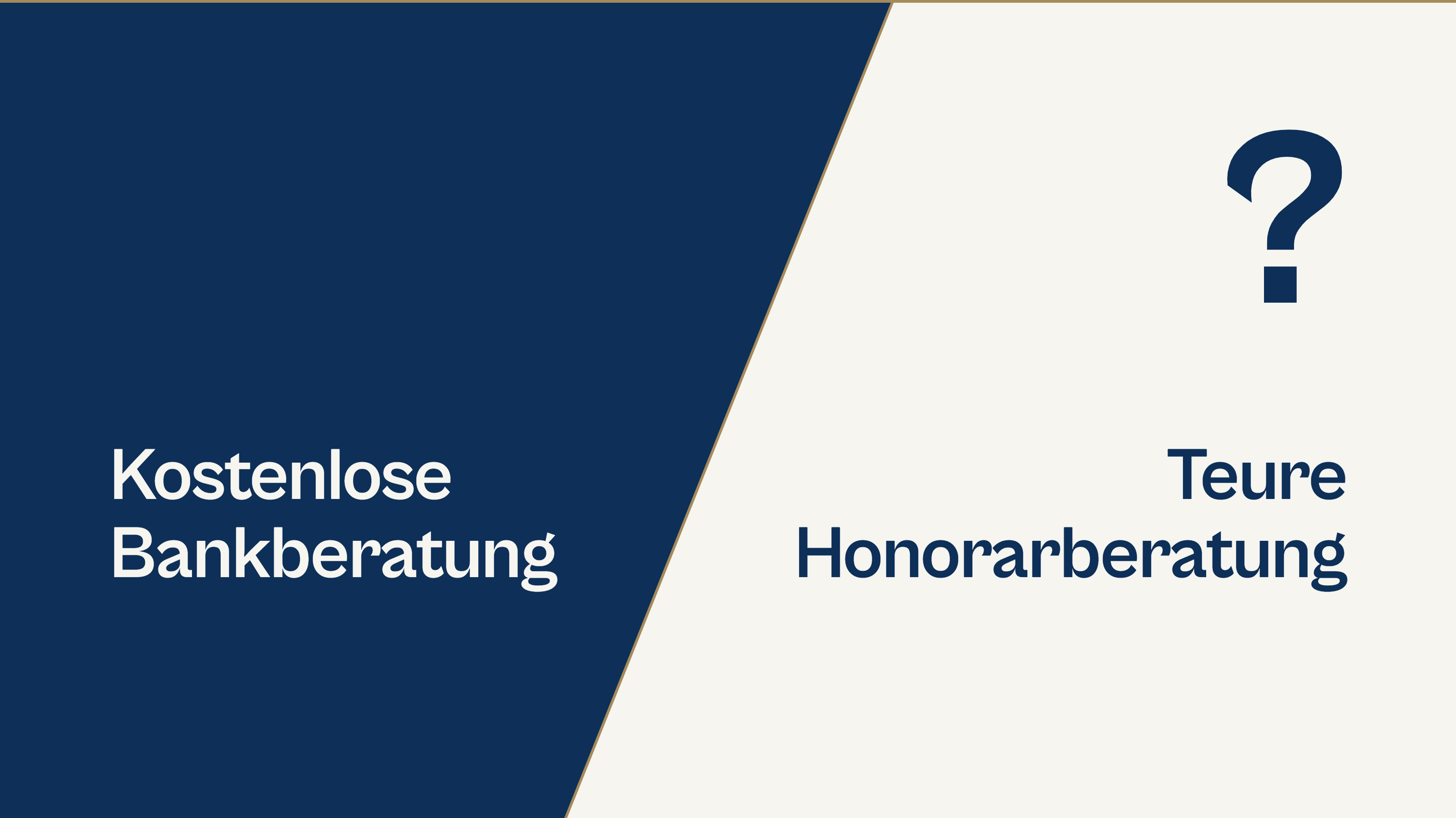 Wer bezahlt den Finanzberater: Provision oder Honorar